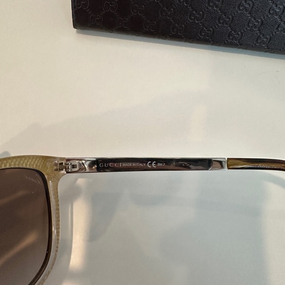 Authentic Gucci Sunglasses Havana Emboss